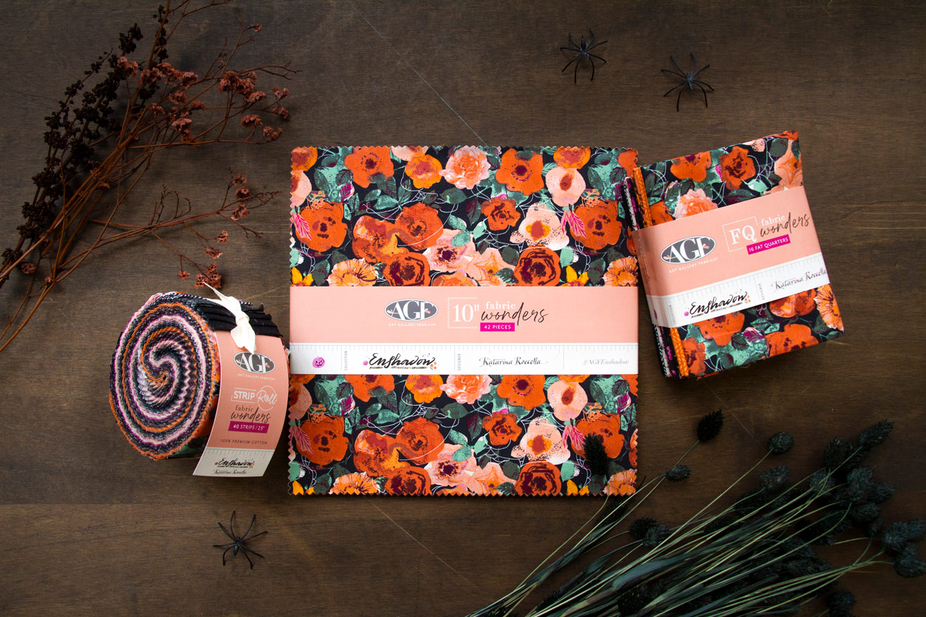 Enshadow 10" Squares | Precut Fabric Wonders by Katarina Roccella