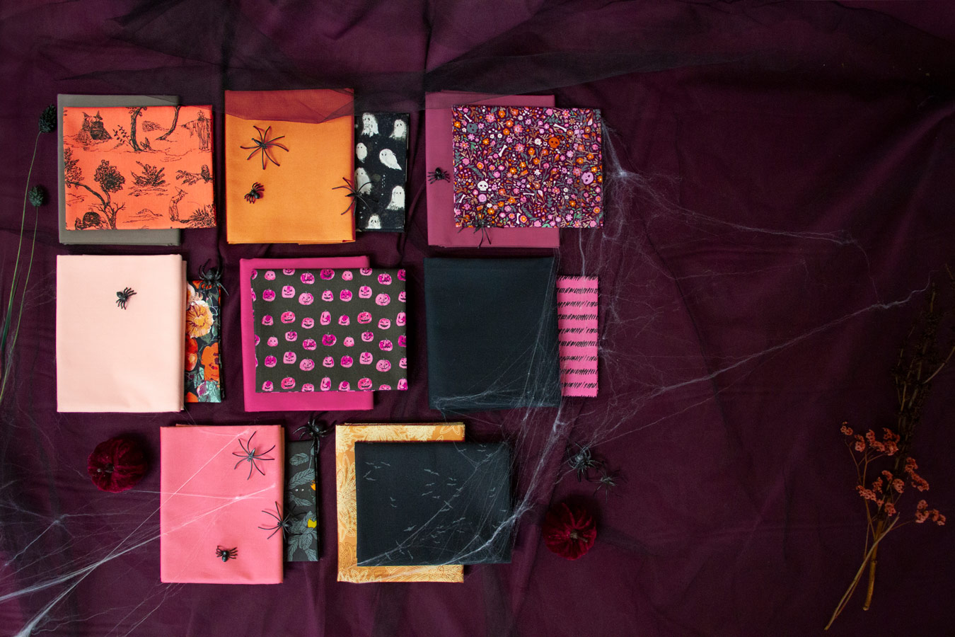 Enshadow 16-Piece Fat Quarter Bundle by Katarina Roccella for Art Gallery Fabrics