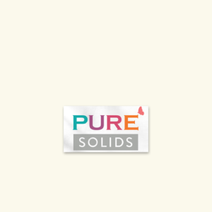 Art Gallery Fabrics PURE Solids quilting cotton fabric in a creamy white color.