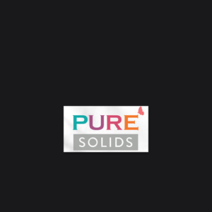 Art Gallery Fabrics PURE Solids quilting cotton fabric in black.
