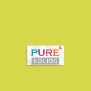 Art Gallery Fabrics PURE Solids quilting cotton fabric in bright lime green.