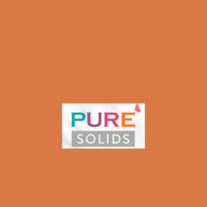 Art Gallery Fabrics PURE Solids quilting cotton fabric in orange.