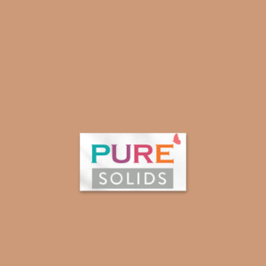Art Gallery Fabrics PURE Solids quilting cotton fabric in warm brown.