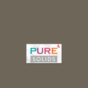 rt Gallery Fabrics PURE Solids quilting cotton fabric in dark grey.