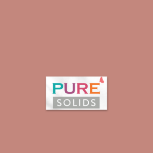 Art Gallery Fabrics PURE Solids quilting cotton fabric in cinnamon.