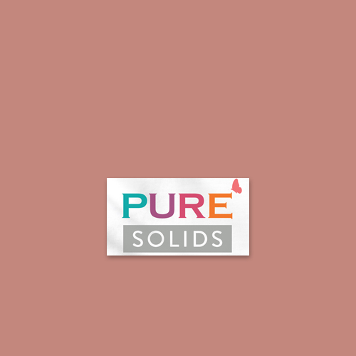 Art Gallery Fabrics PURE Solids quilting cotton fabric in cinnamon.