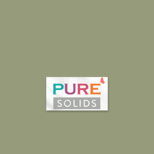 Art Gallery Fabrics PURE Solids quilting cotton fabric in green.
