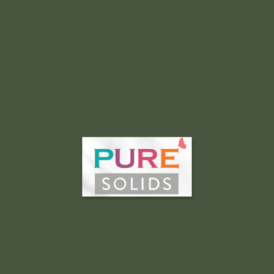 Art Gallery Fabrics PURE Solids quilting cotton fabric in green.
