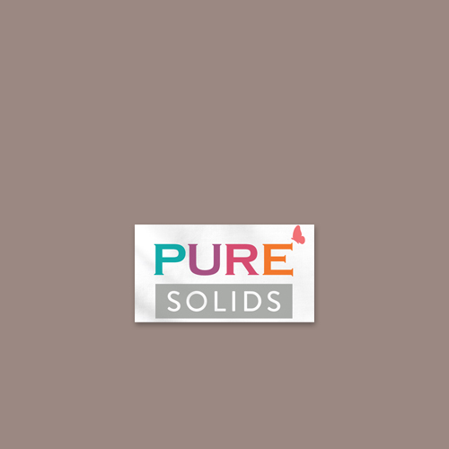 Art Gallery Fabrics PURE Solids quilting cotton fabric in brown.