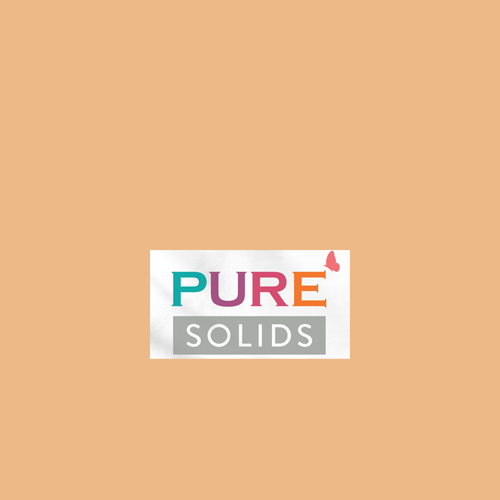 Art Gallery Fabrics PURE Solids quilting cotton fabric in orange.