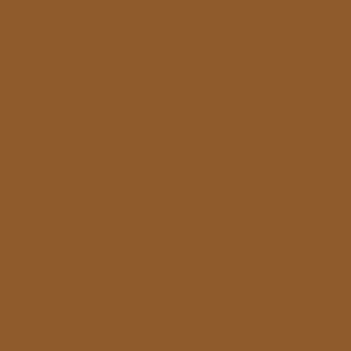 Art Gallery Fabrics PURE Solids quilting cotton fabric in dark warm brown.
