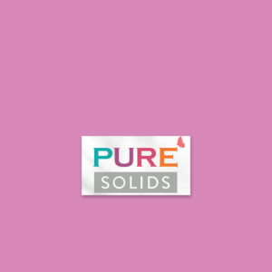 Art Gallery Fabrics PURE Solids quilting cotton fabric in pink.