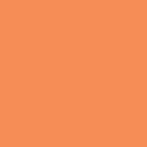 Art Gallery Fabrics PURE Solids quilting cotton fabric in bright orange.