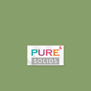 Art Gallery Fabrics PURE Solids quilting cotton fabric in green.