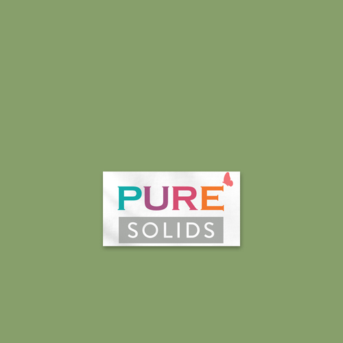 Art Gallery Fabrics PURE Solids quilting cotton fabric in green.