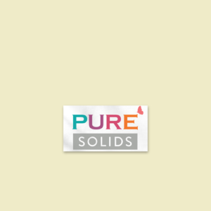 Art Gallery Fabrics PURE Solids Porcelain quilting cotton fabric in light yellow.