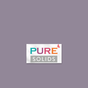 Art Gallery Fabrics PURE Solids quilting cotton fabric in dusty purple.