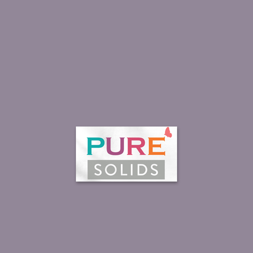 Art Gallery Fabrics PURE Solids quilting cotton fabric in dusty purple.