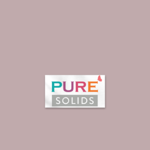 rt Gallery Fabrics PURE Solids quilting cotton fabric in mauve.