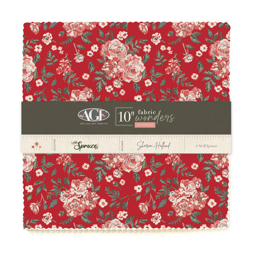 Spruce 10" Squares | Precut Fabric Wonders by Sharon Holland