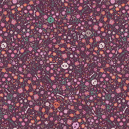 Boneyard Hexberry | Enshadow by Katarina Roccella for Art Gallery Fabrics