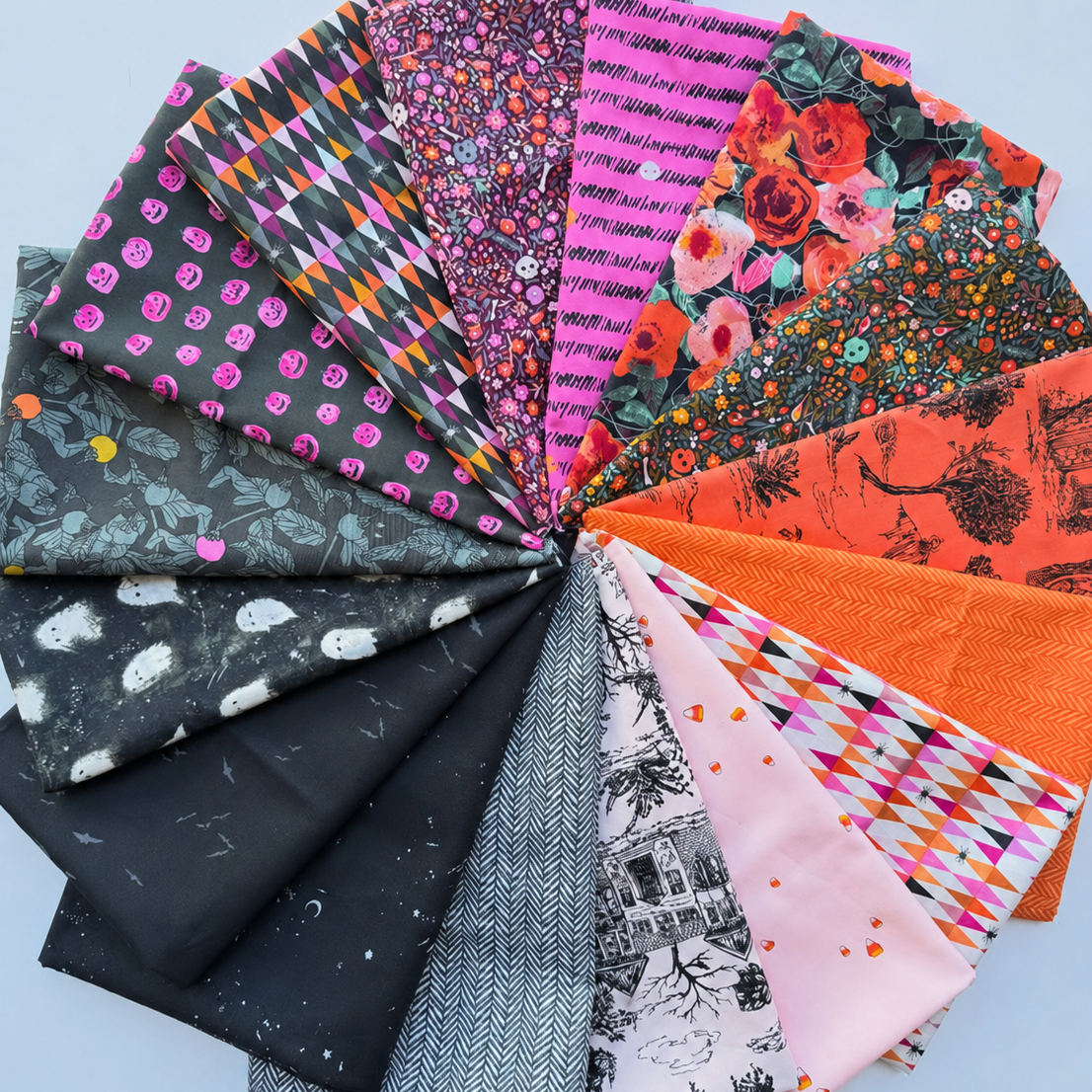 Enshadow 16-Piece Fat Quarter Bundle by Katarina Roccella for Art Gallery Fabrics