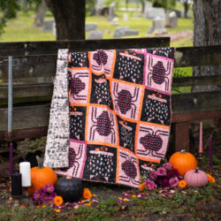 Shadowplay Quilt Kit – Enshadow by Katarina Roccella | Halloween Throw Quilt - Image 1