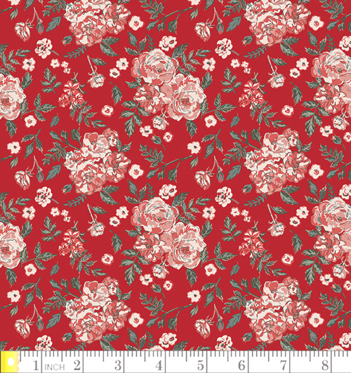 Floribunda | Spruce by Sharon Holland for Art Gallery Fabrics