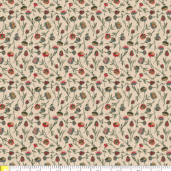 Tulip Time Wintertide | Spruce by Sharon Holland for Art Gallery Fabrics - Image 2