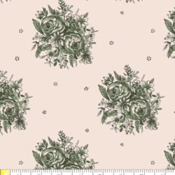 Etched in Tradition | Spruce by Sharon Holland for Art Gallery Fabrics - Image 2