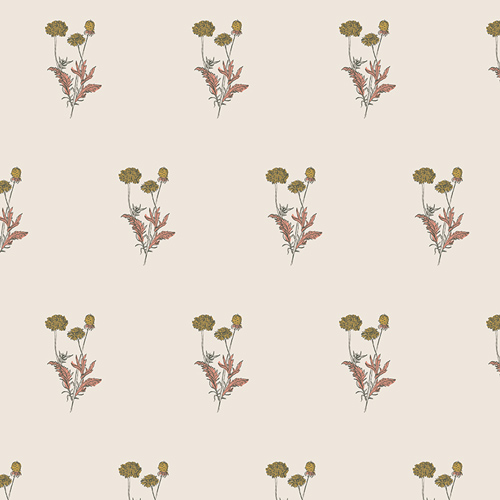 Rising Calendula | Spruce by Sharon Holland for Art Gallery Fabrics