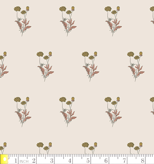 Rising Calendula | Spruce by Sharon Holland for Art Gallery Fabrics