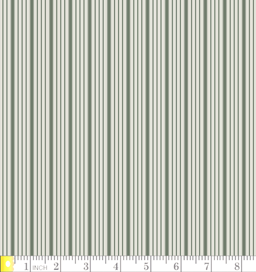 Timeless Ticking Sage | Spruce by Sharon Holland for Art Gallery Fabrics