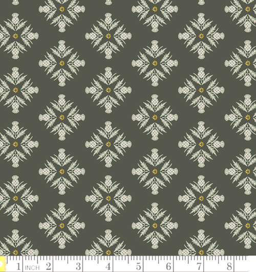 Blooming Thistle | Spruce by Sharon Holland for Art Gallery Fabrics