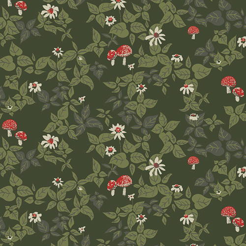 Woodland Walk | Spruce by Sharon Holland for Art Gallery Fabrics