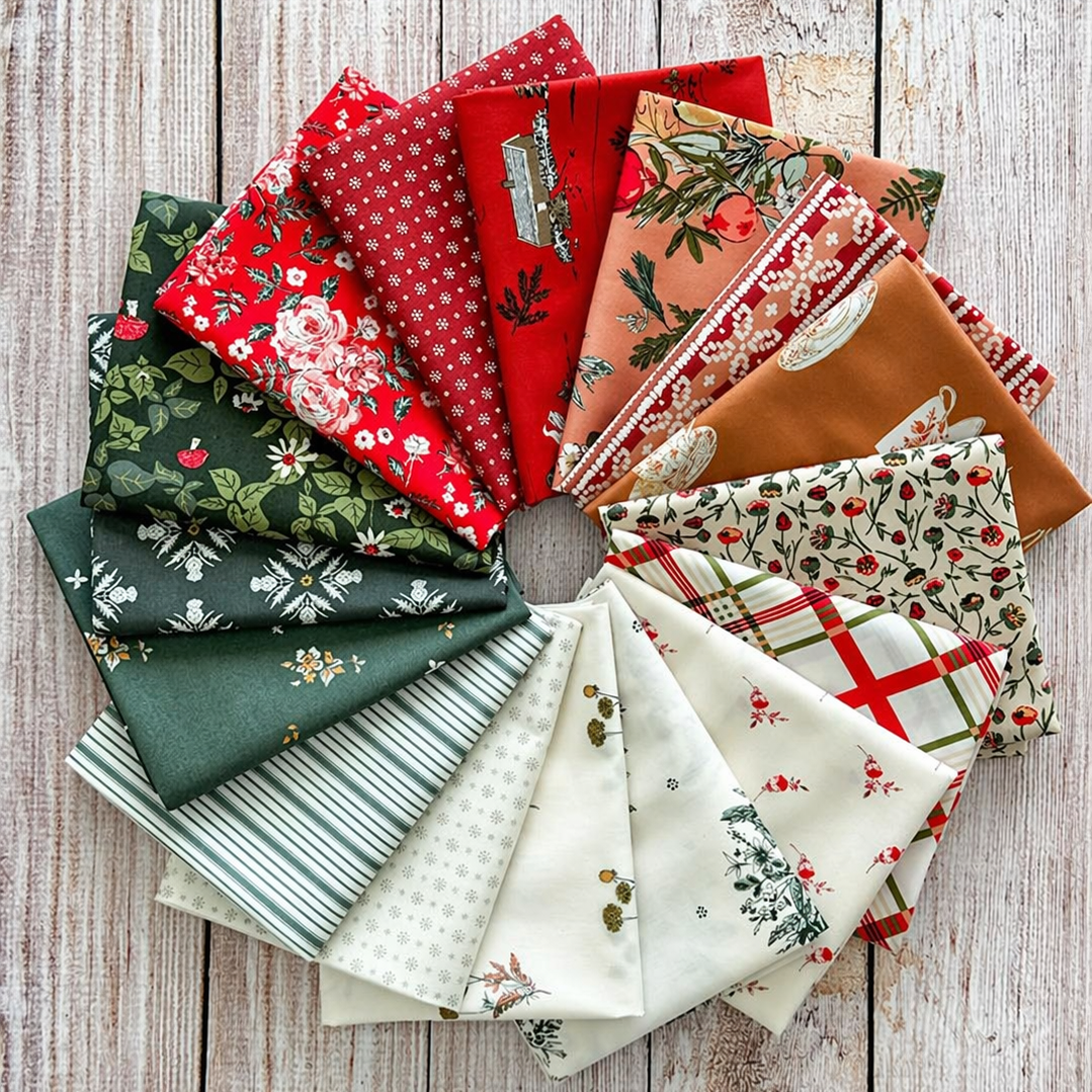 Spruce 16-Piece Fat Quarter Bundle by Sharon Holland for Art Gallery Fabrics