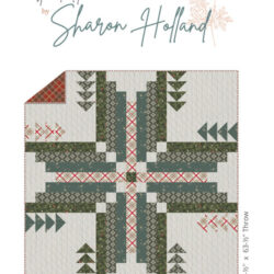 Tall Pines Quilt Kit - Spruce by Sharon Holland | Christmas Throw Quilt Kit - Image 3
